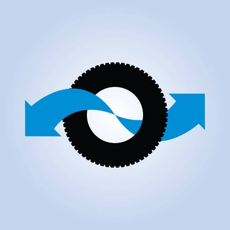 Very simplified graphic illustration for transport related use.のイラスト素材