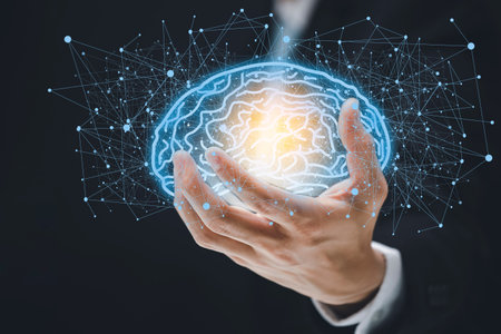 Businessman touch the earth connect with icon cloud computing network of a media screen, Technology...