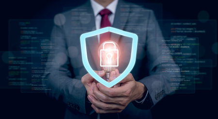 Security password login online Cyber data protection internet security privacy internet technology...