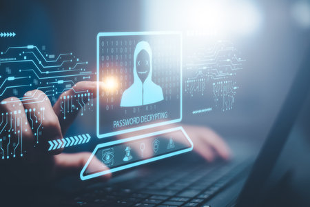Security password decrypting login online Cyber data protection Internet security privacy internet...