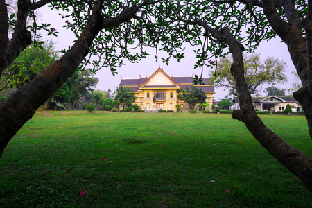 Nan, Thailand. This place is the National Museum.のeditorial素材