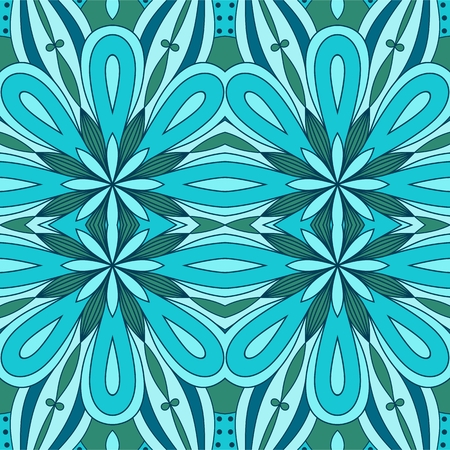 symmetrical geometric seamless pattern. Design element for art.のイラスト素材