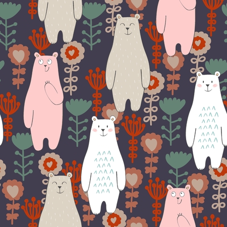 Vector seamless patternのイラスト素材