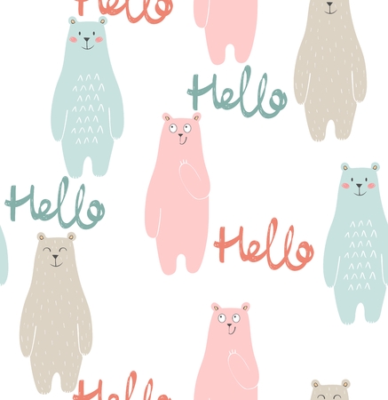 Vector seamless patternのイラスト素材