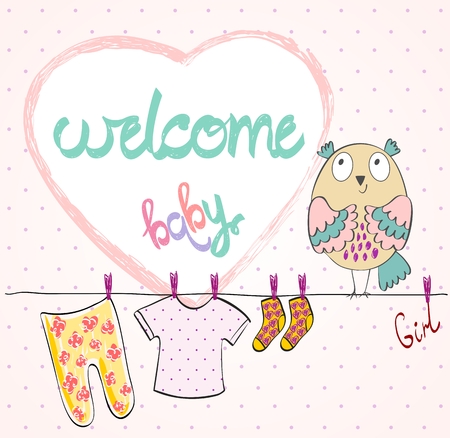 vector Baby Frameのイラスト素材