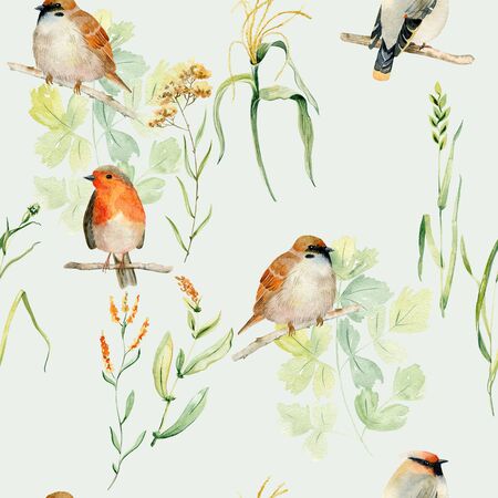 watercolor seamless pattern.の写真素材