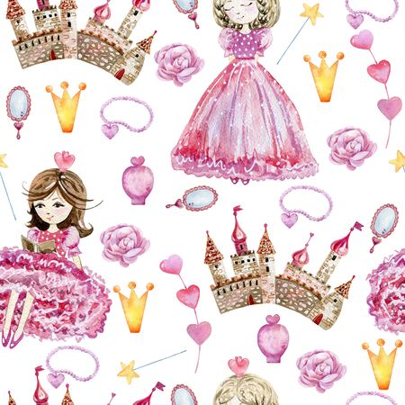 watercolor seamless pattern.の写真素材