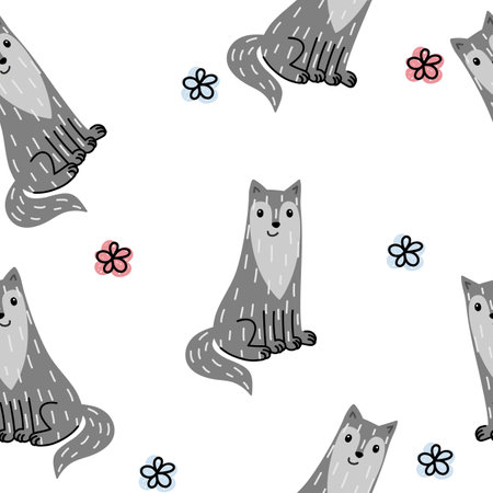 Vector forest animal.のイラスト素材