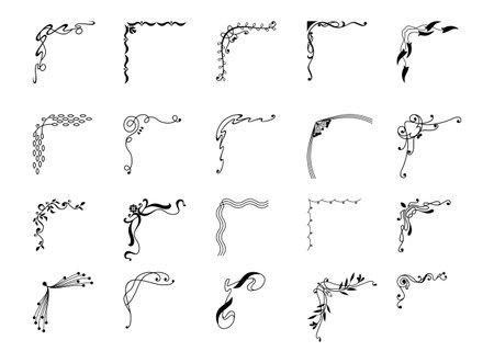 Vector designs elements.のイラスト素材