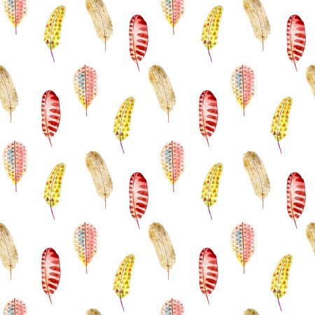 Watercolor seamless pattern.の写真素材