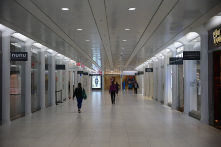 Popular tourist and shopping destinations like The Oculus at the World Trade Center site in lower...
