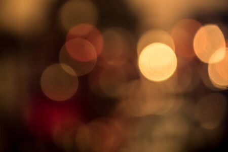 abstract bokeh background of lightsの写真素材