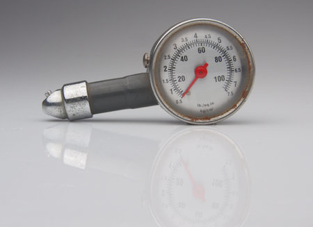 check your tyre with old pressure guage