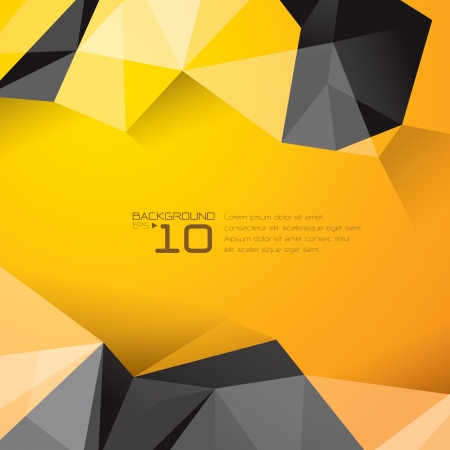 Polygonal design - Abstract geometrical background Polygonal design - Abstract geometrical background