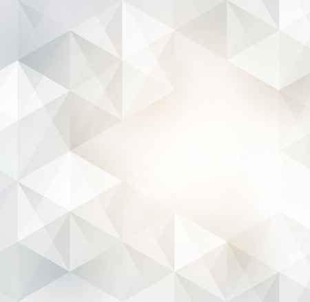 White geometric background