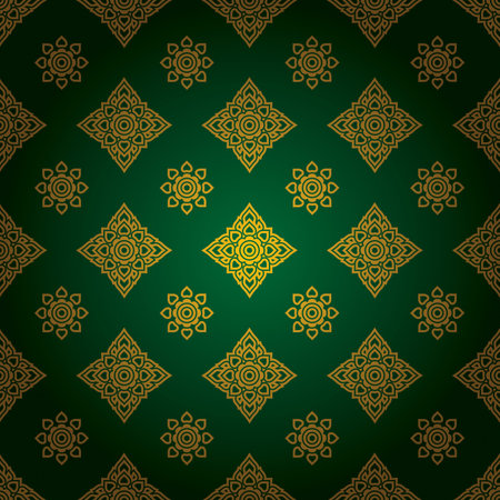 Thai Art , Thai art pattern のイラスト素材