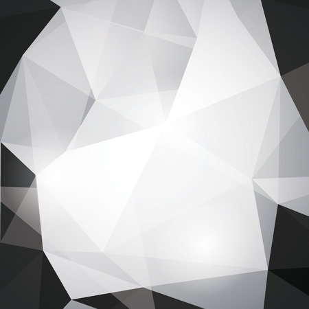 Black and white vector geometric background.のイラスト素材