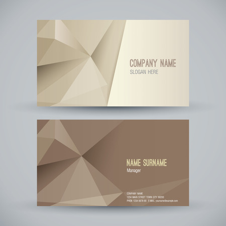 Business card abstract background. Vector illustration.のイラスト素材
