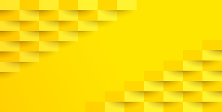 Yellow abstract background vector with blank space for text.のイラスト素材