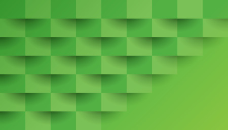 Green abstract background vector with blank space for text.のイラスト素材