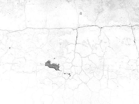 cracks on the wall. wall texture. old plaster. paint on the wall. cracks and scratchesの写真素材