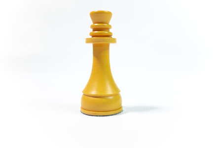 chess on a white background. Chess board. ivory chess pieces. white and black chess pieces. chess backgroundの写真素材