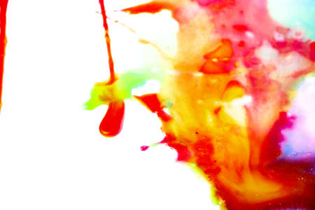 abstract colored background. stains and colored drops. abstraction. colored background. paint strokes.の写真素材