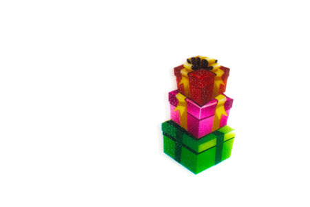 New Year's Holidays. Festive mood. Christmas and New Year. Decoration for the Christmas tree. Toys...