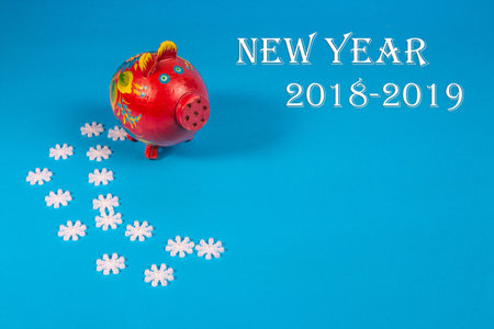 New Year's Holidays. Festive mood. Christmas and New Year. Decoration for the Christmas tree. Toys...
