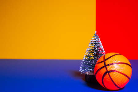 New Year's Holidays. Festive mood. Christmas and New Year. Decoration for the Christmas tree. Toys and gifts. Christmas tree. holiday and fun. winter vacation. winter holidays. christmas background. New Year characters. Snowman, santa claus. Father Frost.の写真素材