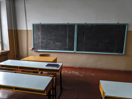 vintage furniture. retro living room. Group of retro home wooden furnitureの写真素材