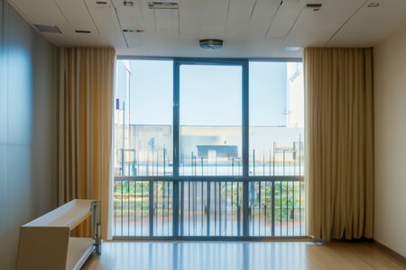 interior inside the hospital. hospital. rehabilitation centerの素材