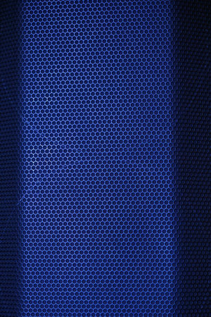 Speaker grill texture, blue and black. Great background for advertising and design