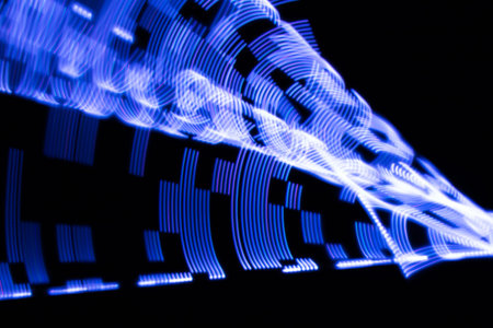 Light painting abstract background.の写真素材