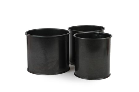 Round bakery forms set.の写真素材