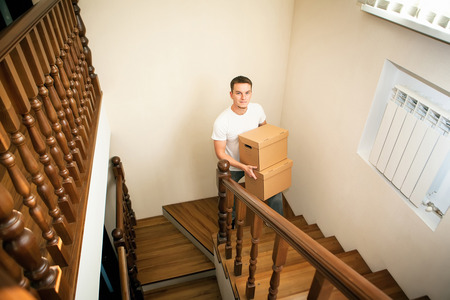 moving houseの写真素材