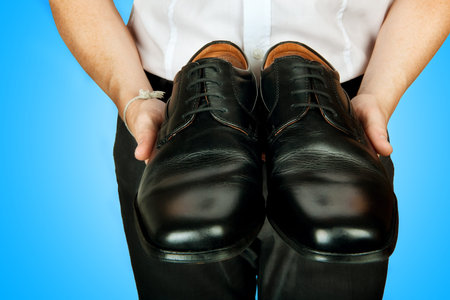 shoes offeringの写真素材