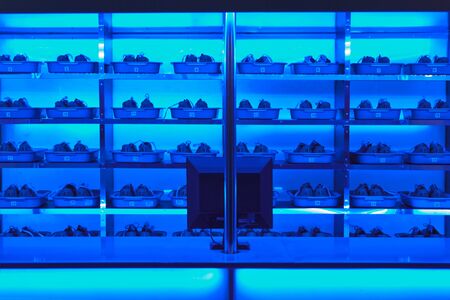 bowling shoes rentの写真素材