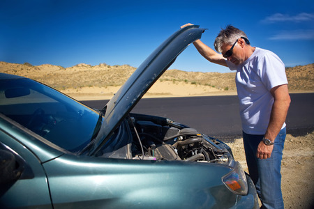 car breakdownの写真素材