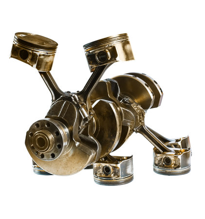 steampunk crankshaft and pistons unknown animal or insect