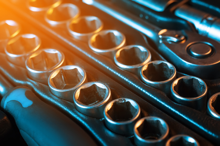 Fully Equiped Tool Kit. Work instrument.の写真素材