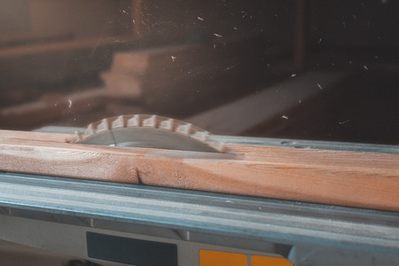 Circular saw. Carpentry.の写真素材