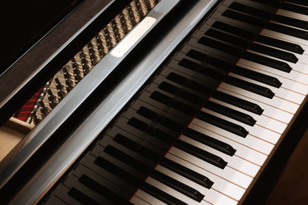 grand pianoの写真素材