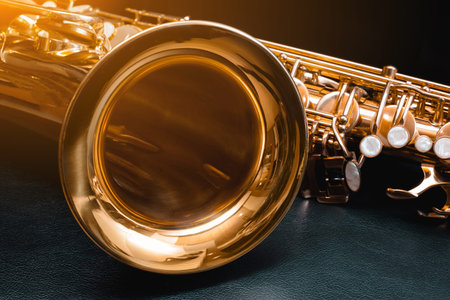 saxophone. music.の写真素材