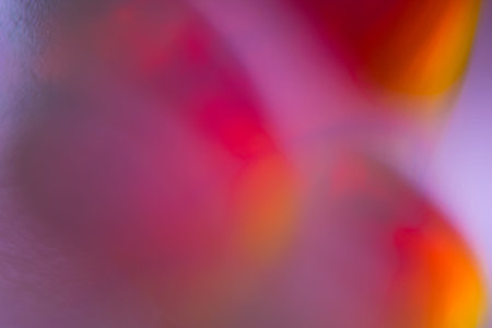 Texture of abstract bright big spots in saturated colorsの写真素材