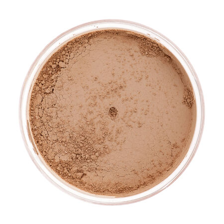 Mineral make-up cosmetics close-up isolated の写真素材