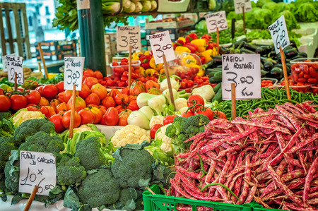 Vegetables at a farmerの写真素材