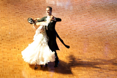 Polish championship in the ballroom dance March 12 in Szczecin 2011, Polandのeditorial素材