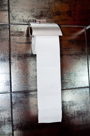 roll of toailet paperの写真素材