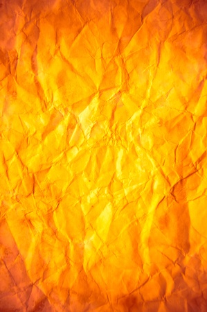 Old orange vintage paper texture or backgroundの写真素材